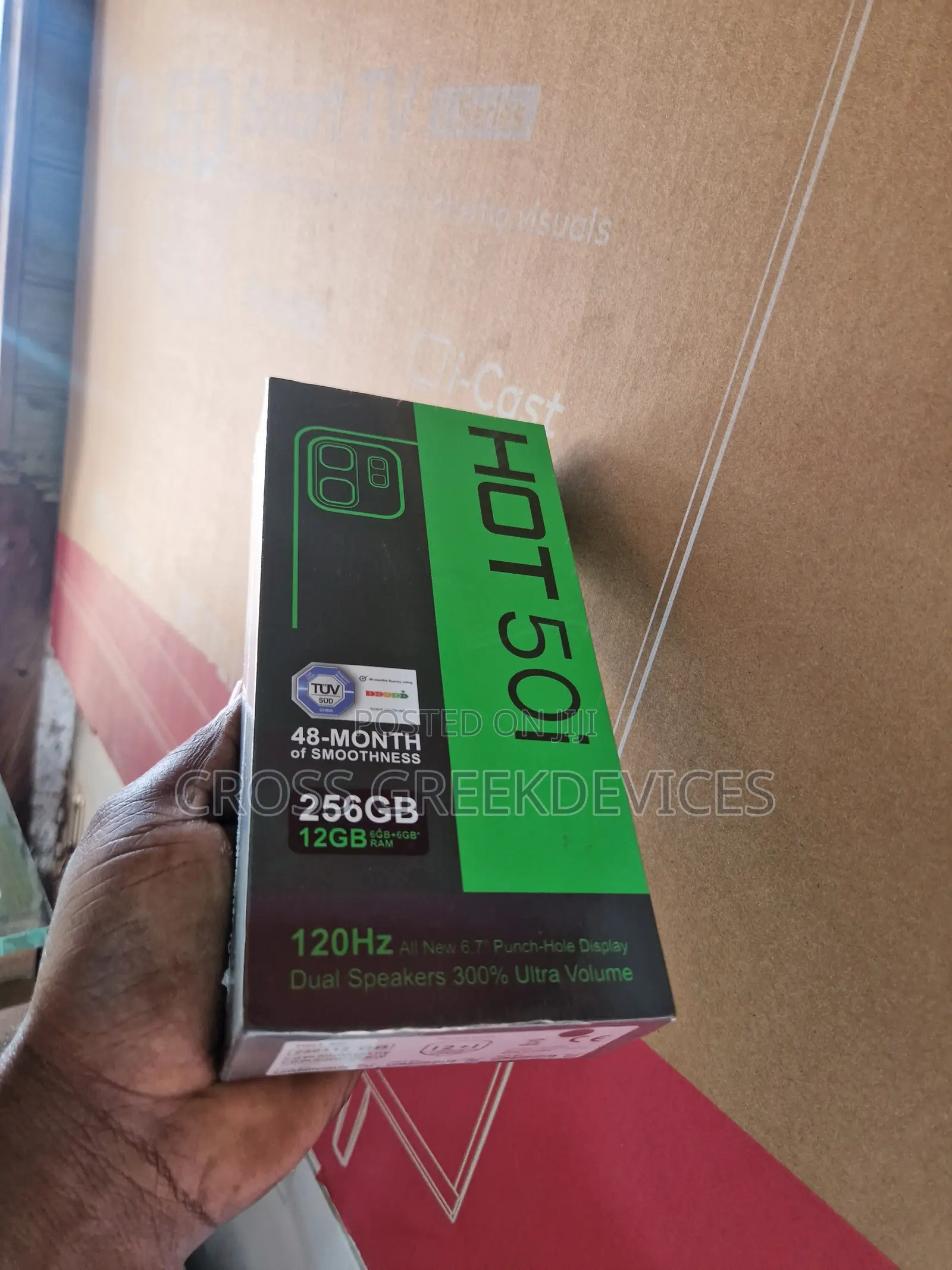New Infinix Hot 50i 256 GB Green