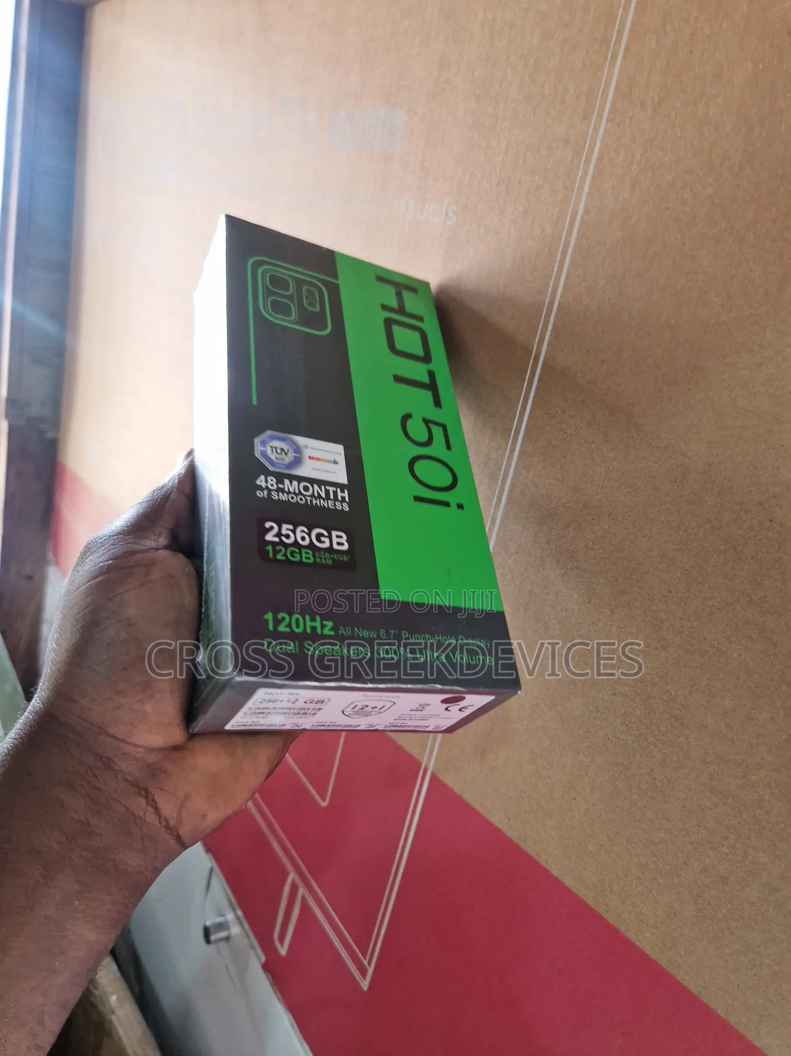 New Infinix Hot 50i 256 GB Green