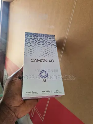 New Tecno Camon 40 256 GB Silver