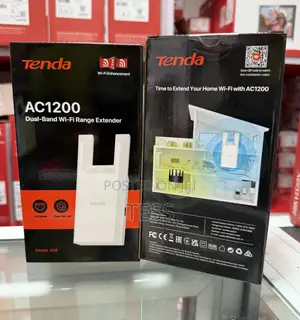 Tenda Wifi Range Extender Ac1200 Dual-Band A18 Advanced