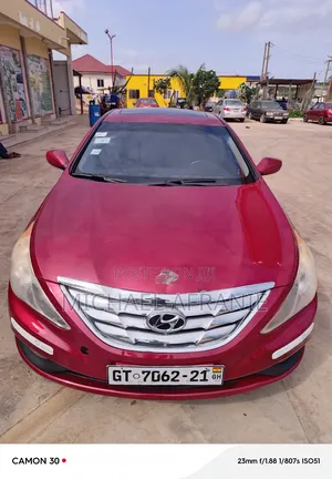 Hyundai Sonata Limited 4dr Sedan (2.4L 4cyl 6A) 2014 Red