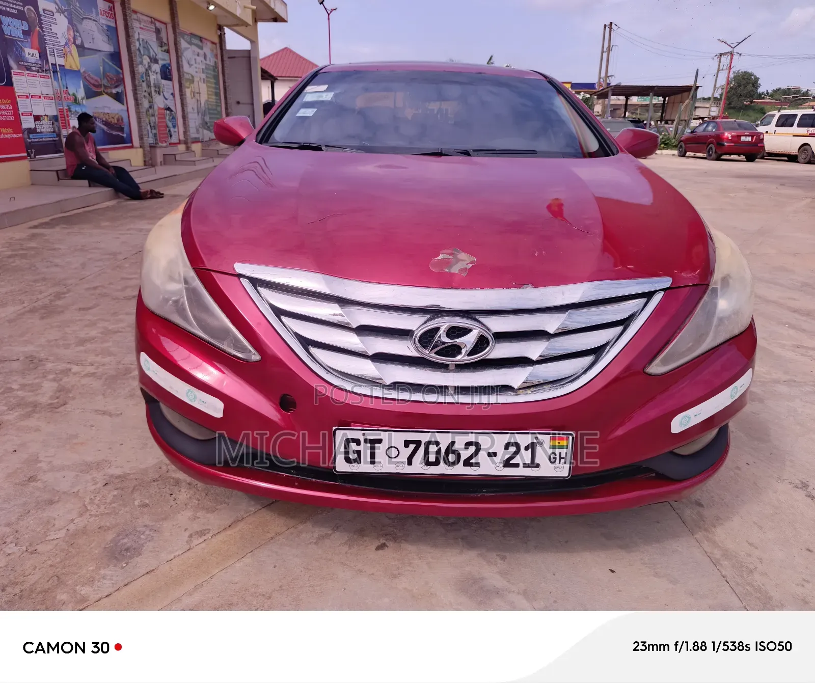Hyundai Sonata Limited 4dr Sedan (2.4L 4cyl 6A) 2014 Red