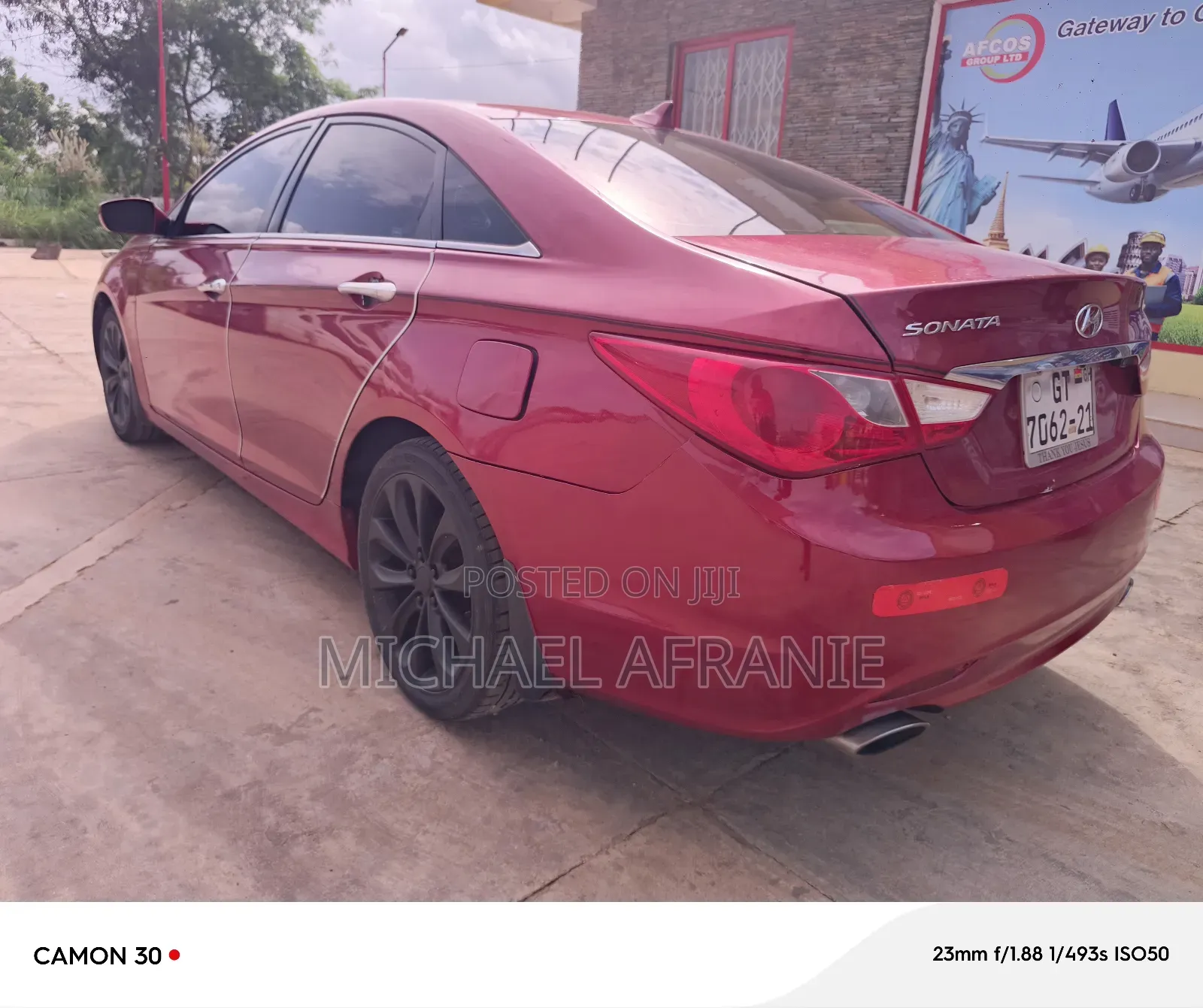 Hyundai Sonata Limited 4dr Sedan (2.4L 4cyl 6A) 2014 Red