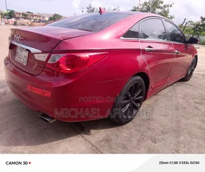 Hyundai Sonata Limited 4dr Sedan (2.4L 4cyl 6A) 2014 Red