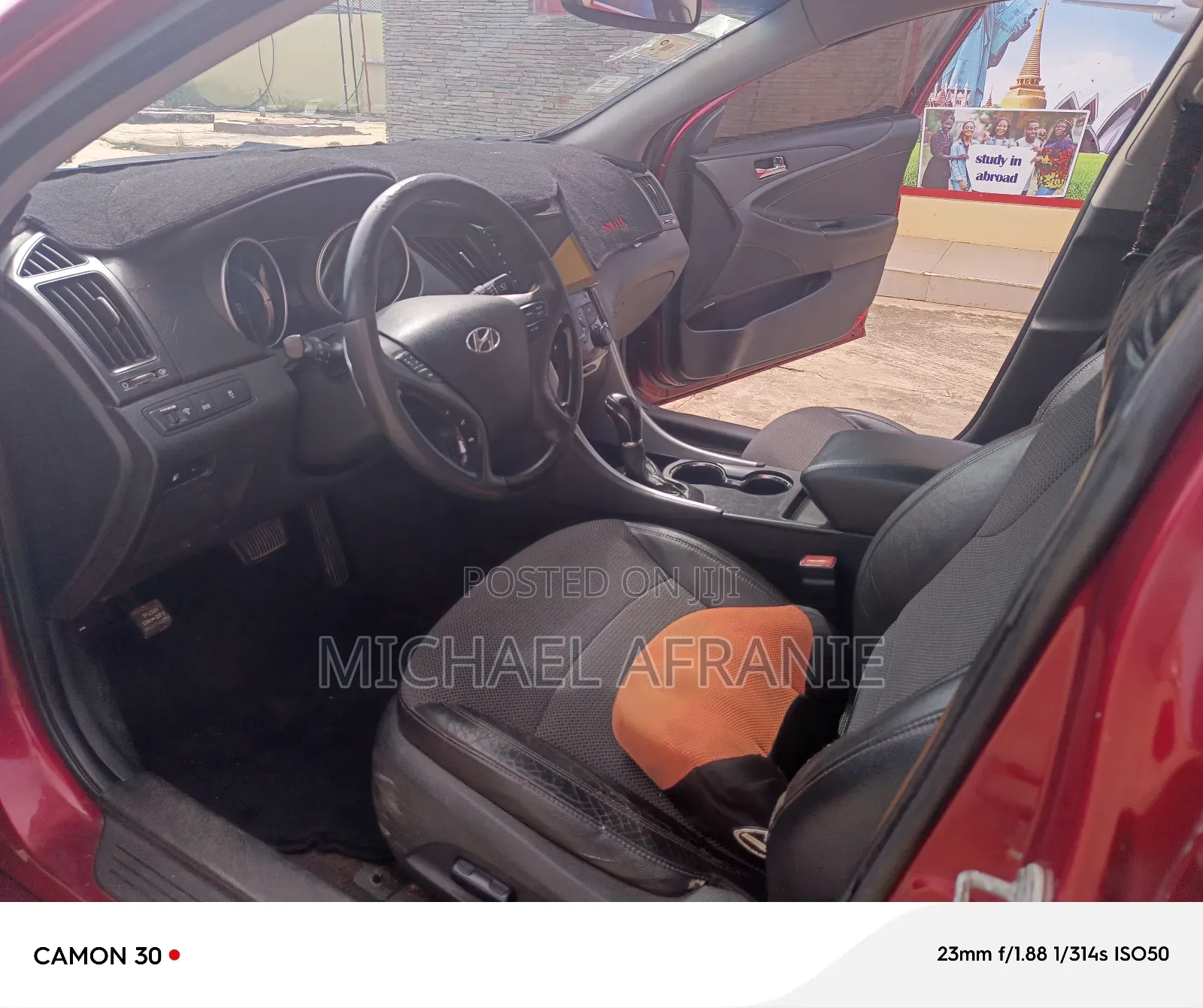Hyundai Sonata Limited 4dr Sedan (2.4L 4cyl 6A) 2014 Red