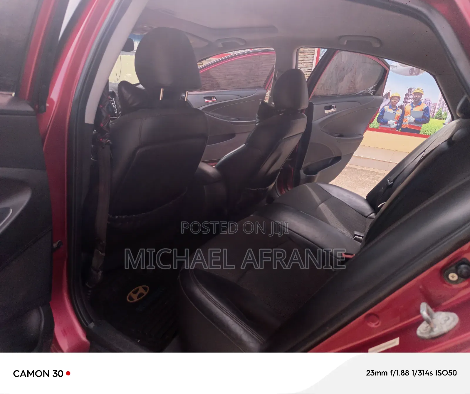 Hyundai Sonata Limited 4dr Sedan (2.4L 4cyl 6A) 2014 Red