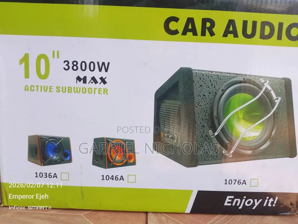 Subwoofer for All Cars