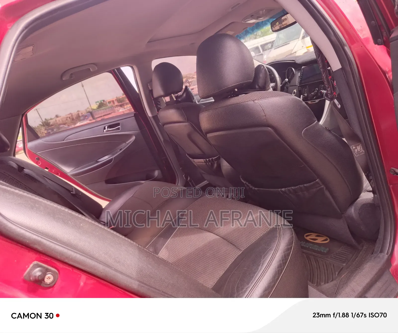 Hyundai Sonata Limited 4dr Sedan (2.4L 4cyl 6A) 2014 Red