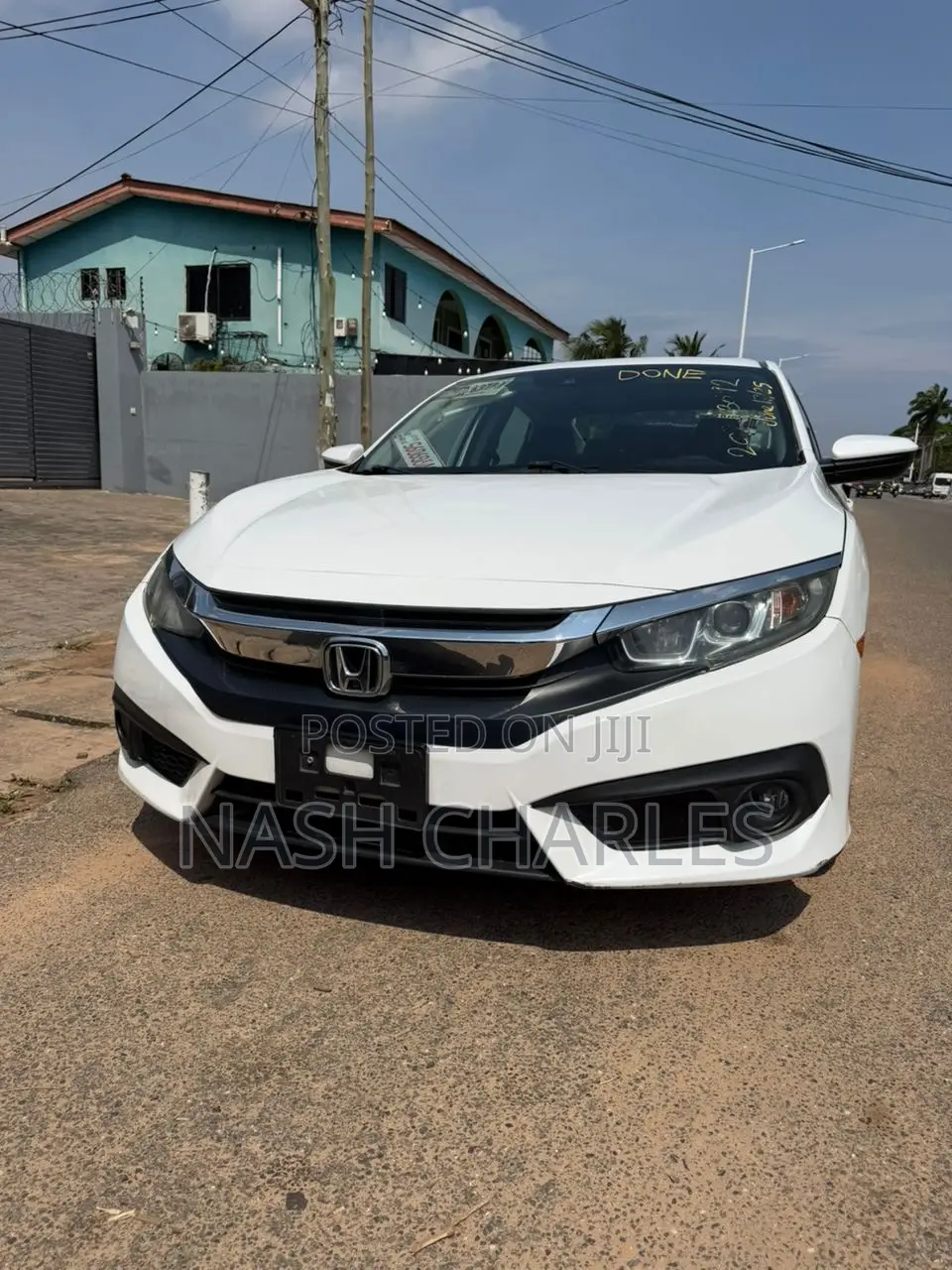Honda Civic EX 4dr Sedan (1.5L 4cyl) 2016 White