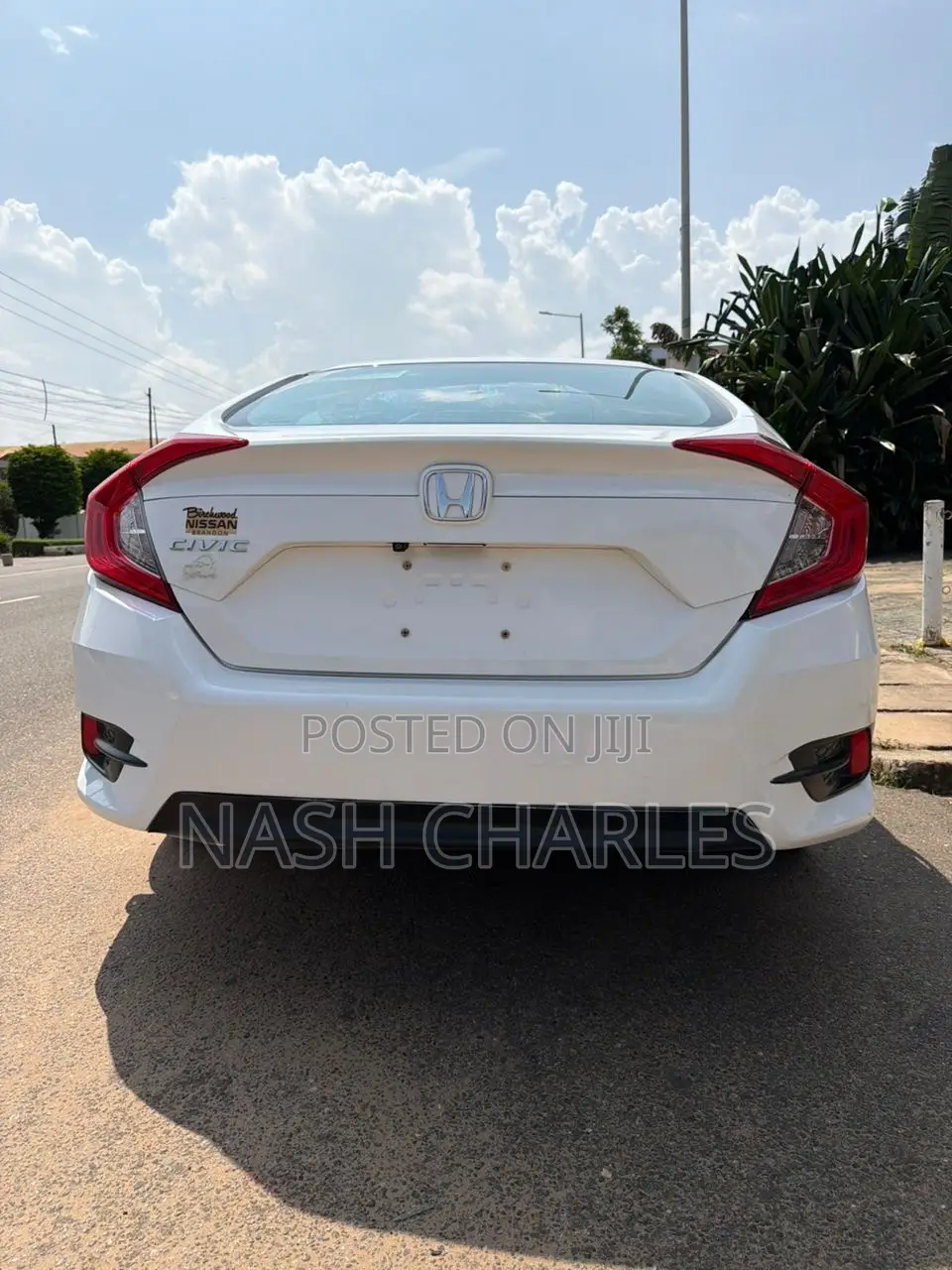 Honda Civic EX 4dr Sedan (1.5L 4cyl) 2016 White
