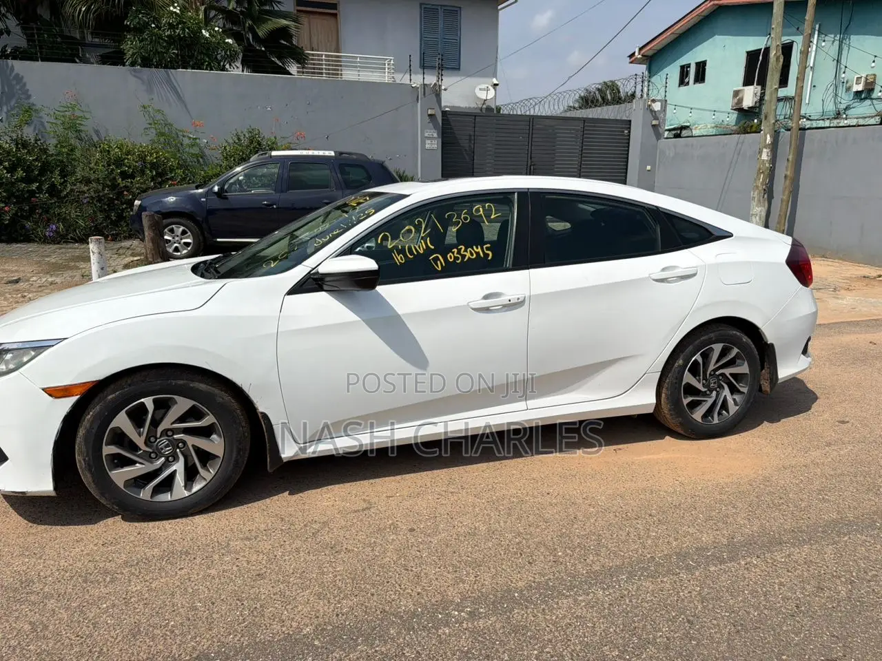 Honda Civic EX 4dr Sedan (1.5L 4cyl) 2016 White