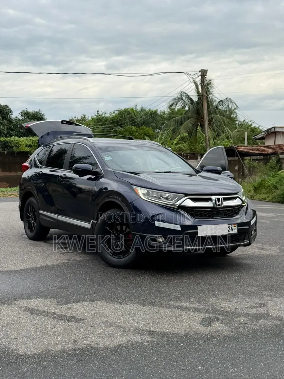 Honda CR-V EX-L AWD 2019 Blue