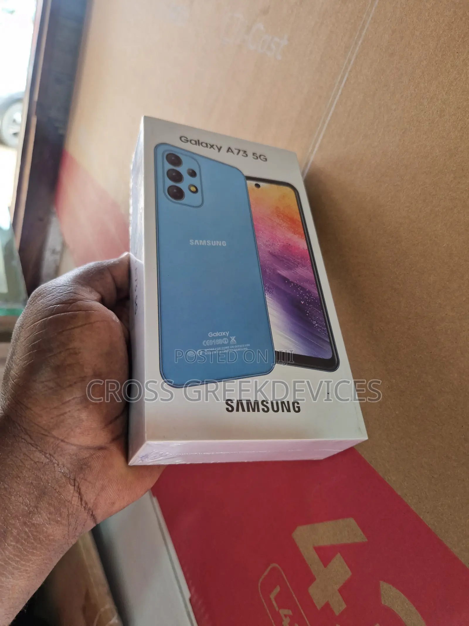 New Samsung Galaxy A73 5G 256 GB Blue