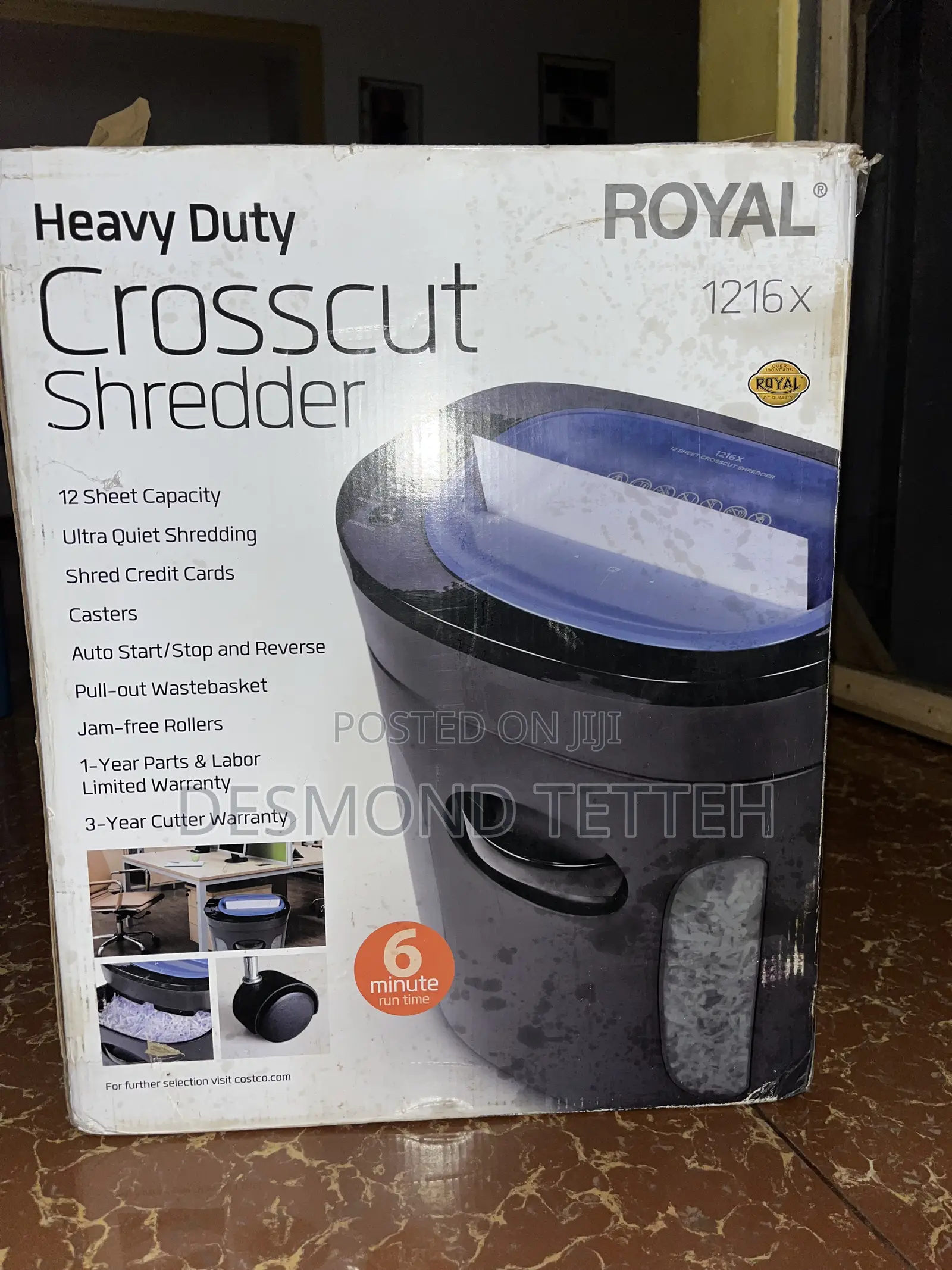 Crosscut Shredder