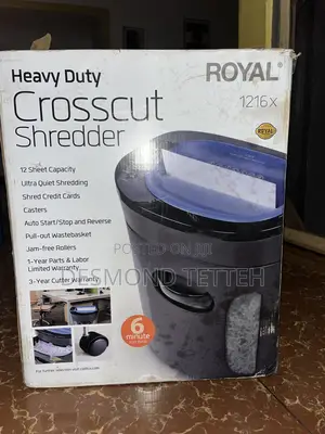 Crosscut Shredder
