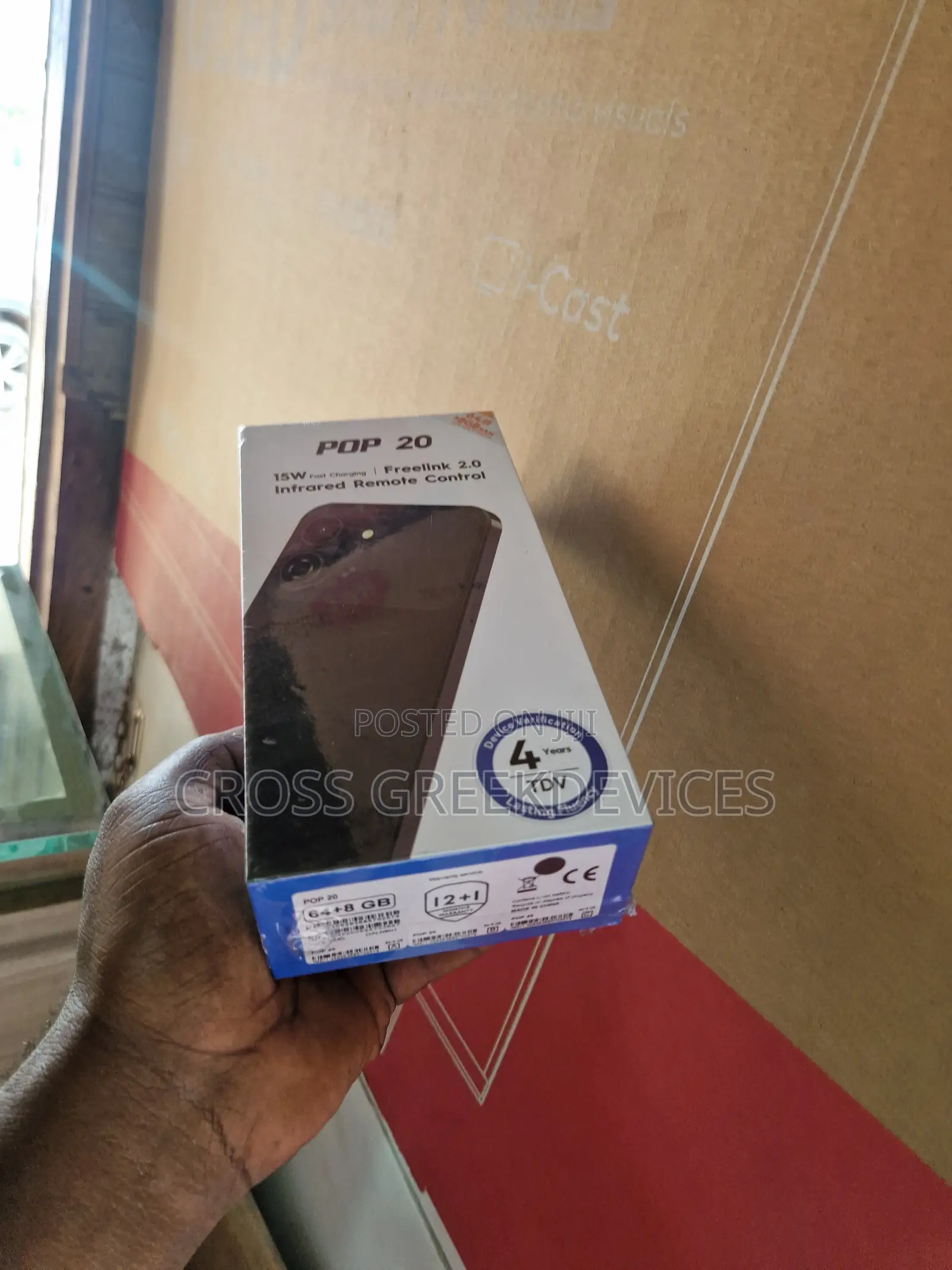 New Tecno Pop 20 64 GB Blue