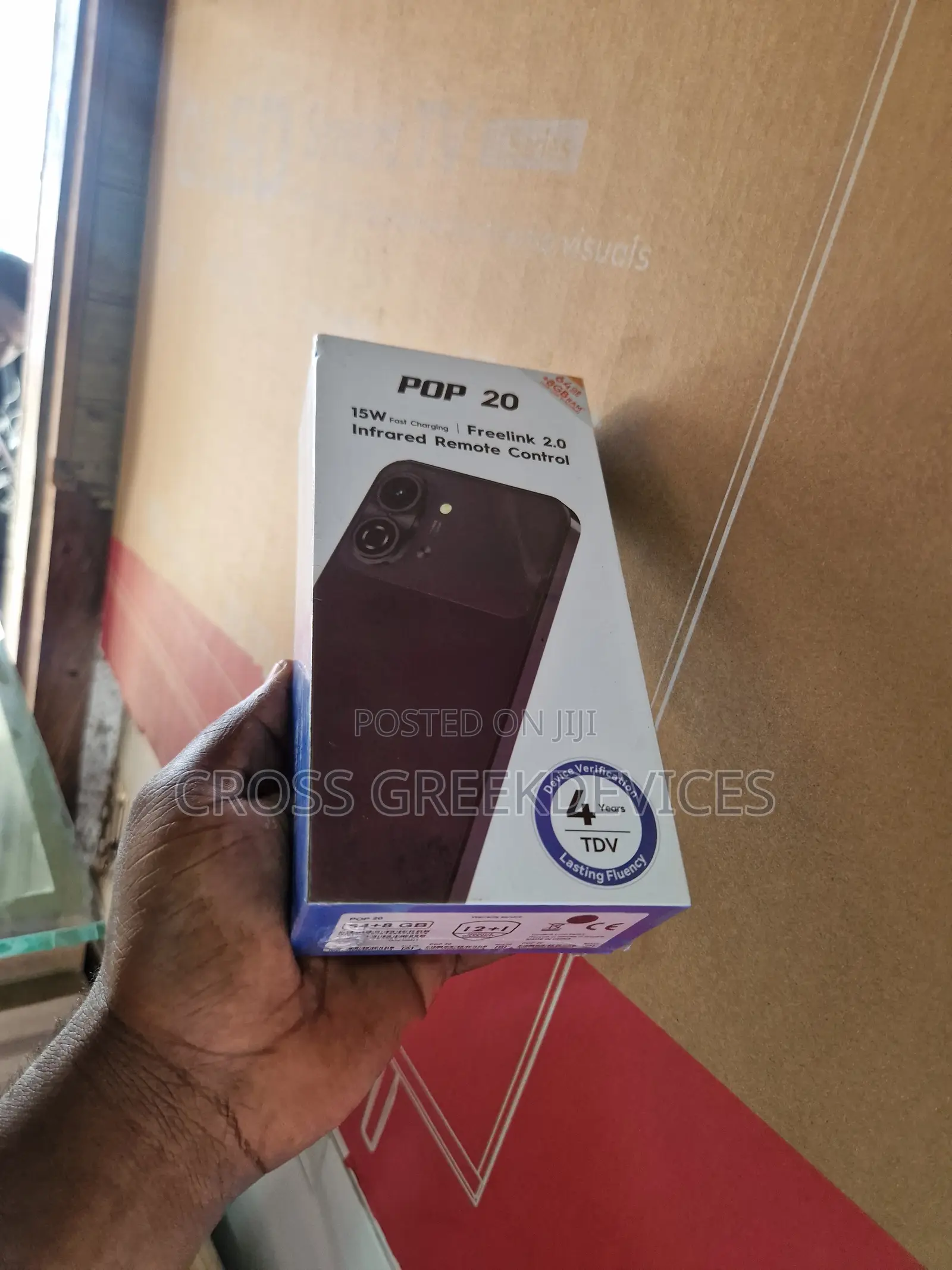New Tecno Pop 20 64 GB Blue