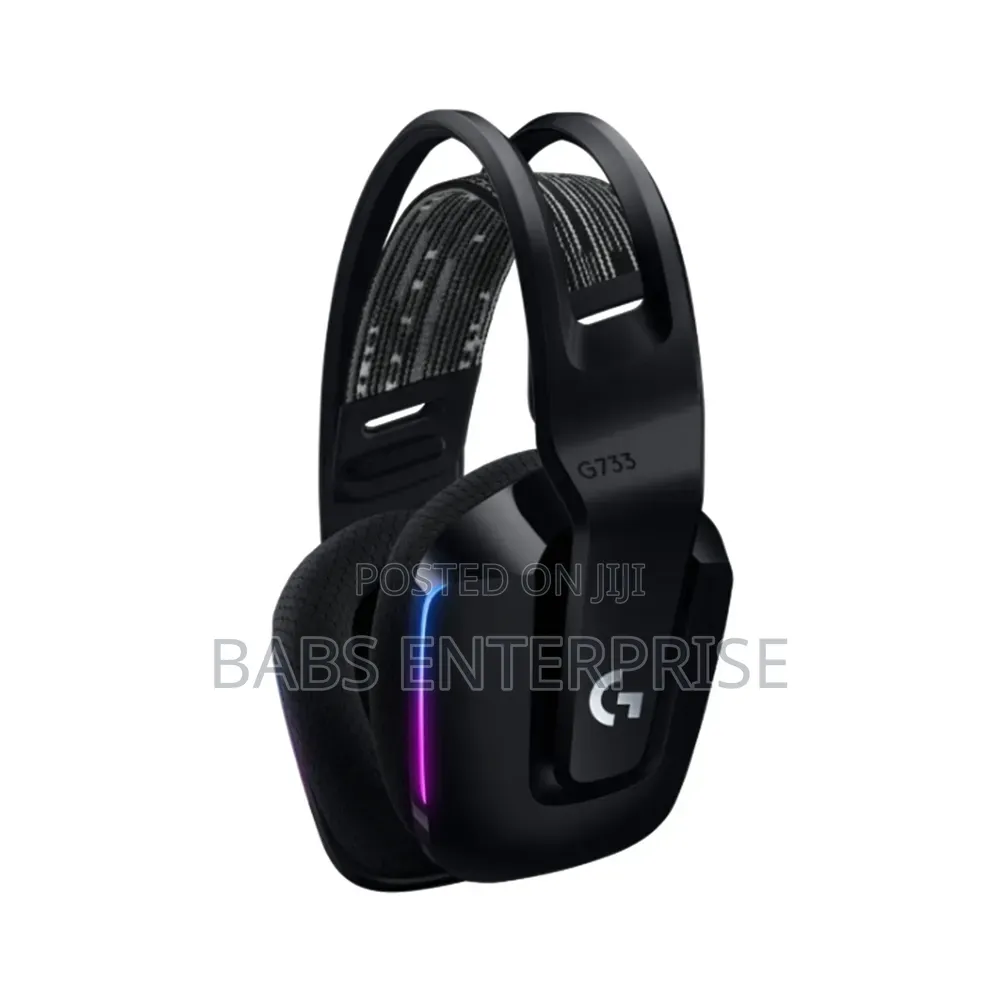 Logitech G733 Lightspeed Wireless RGB Gaming Headset – Black