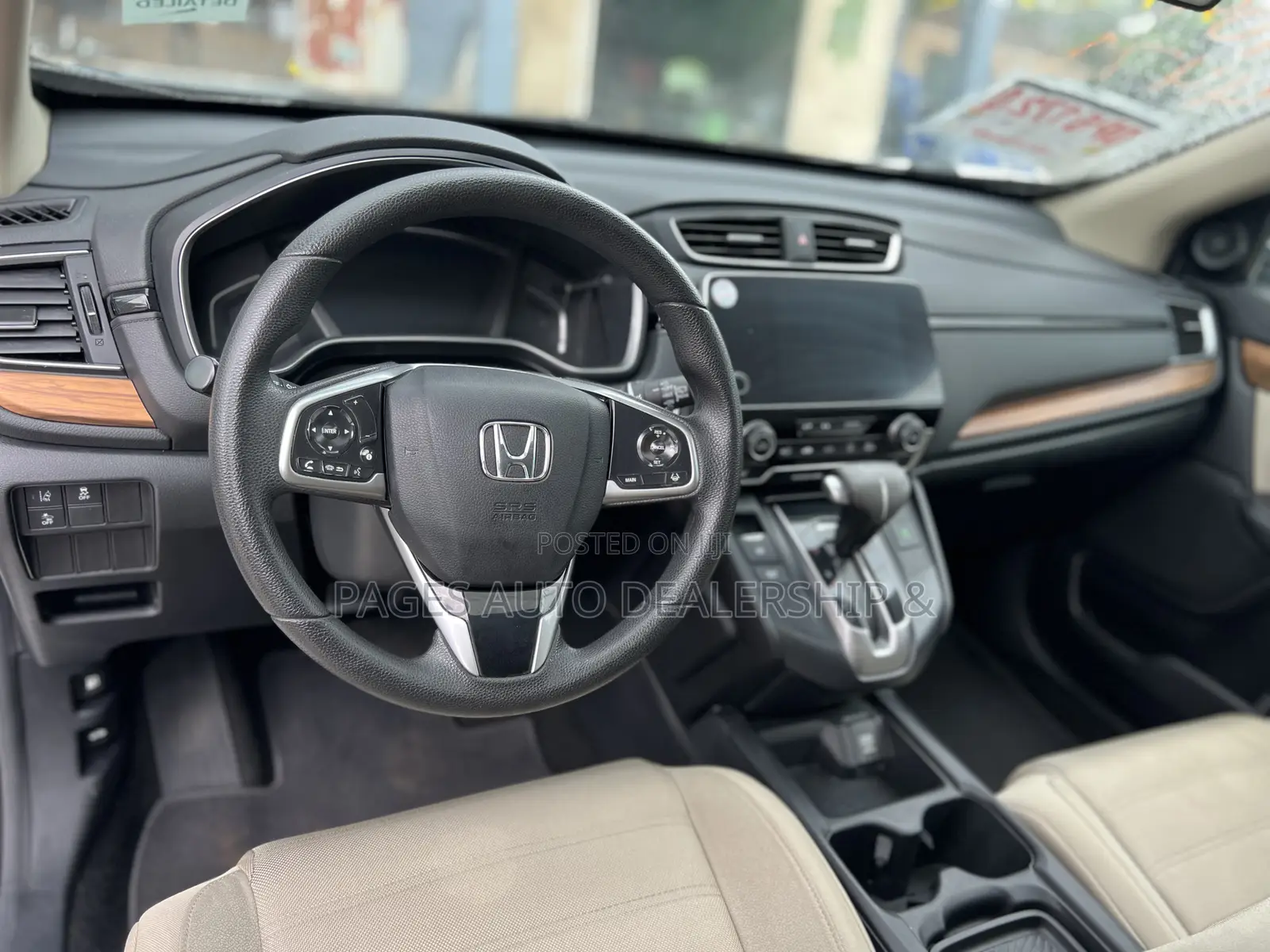 Honda CR-V EX-L AWD 2019 White