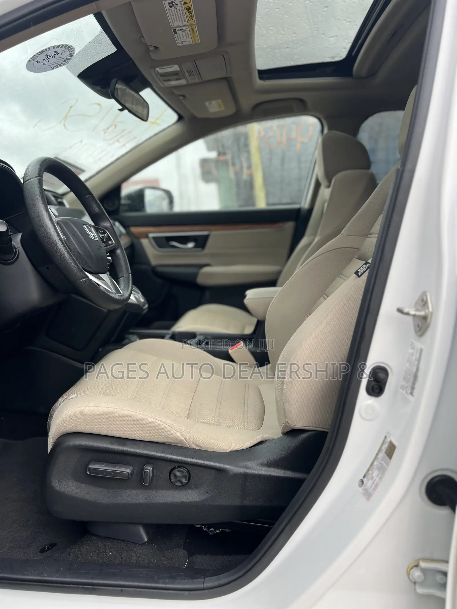 Honda CR-V EX-L AWD 2019 White