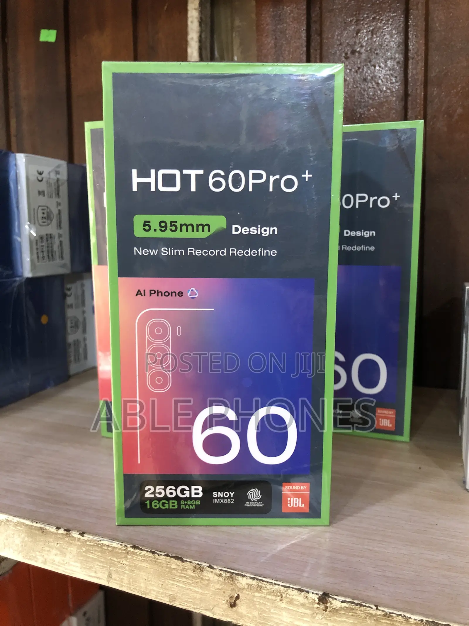 New Infinix Hot 60 Pro+ 256 GB Gray