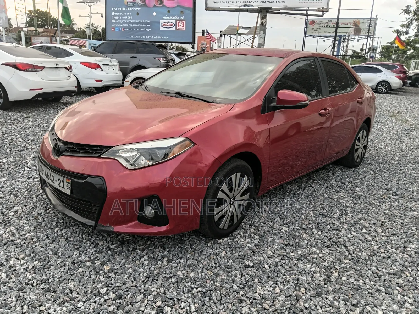 Toyota Corolla 2015 Red
