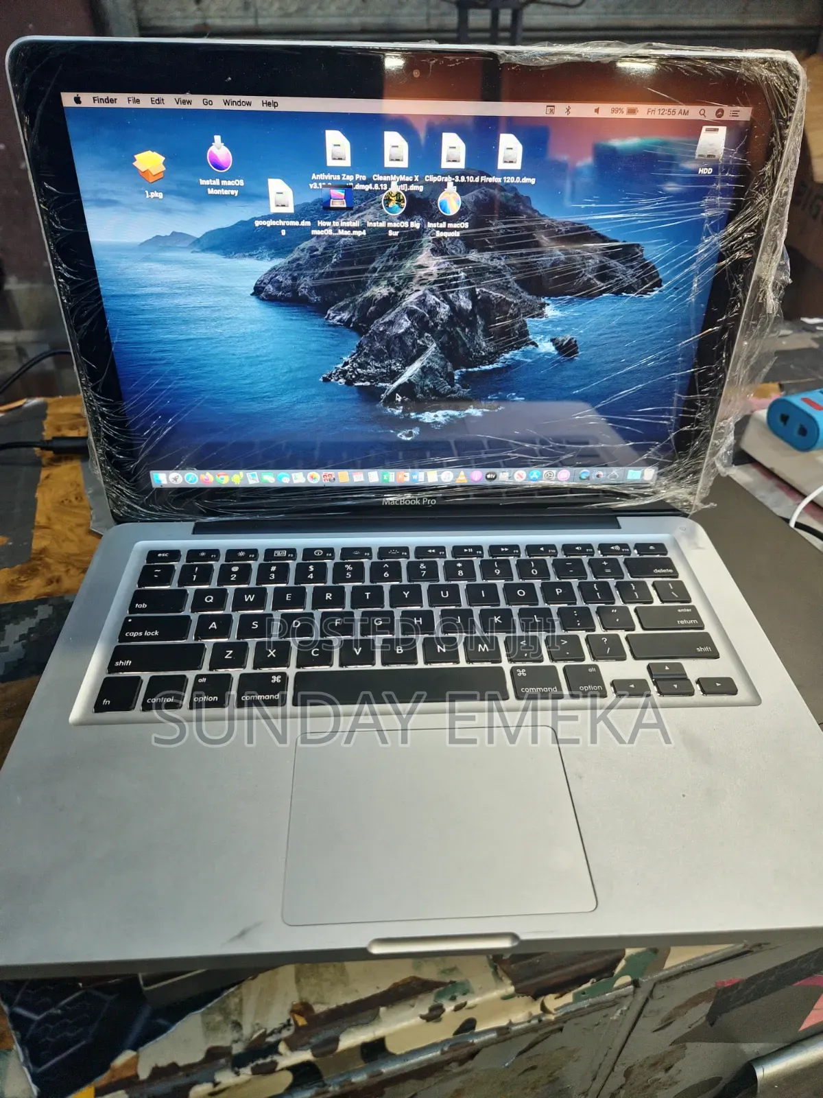 Laptop Apple MacBook Pro 2010 8GB Intel HDD 500GB