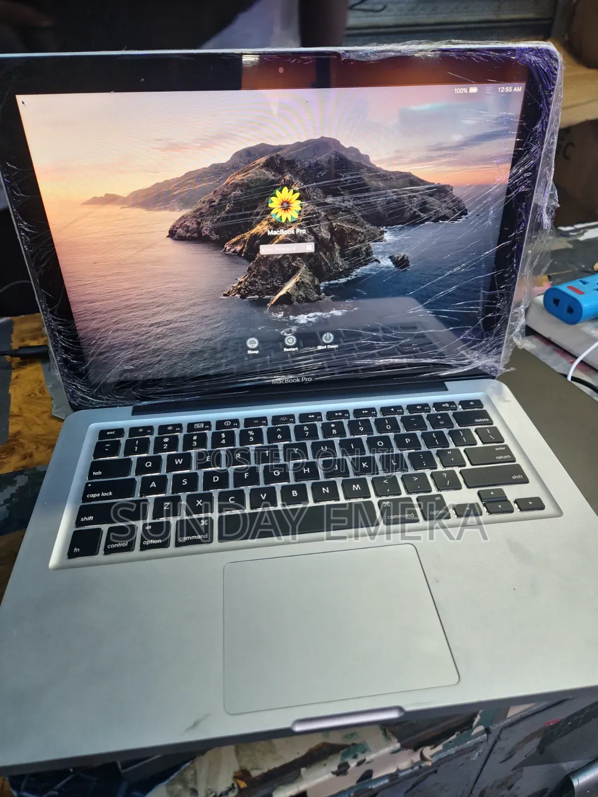 Laptop Apple MacBook Pro 2010 8GB Intel HDD 500GB