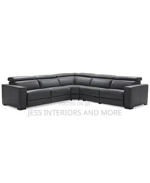 Sofa (Power Recliner Leather "L" Shaped )