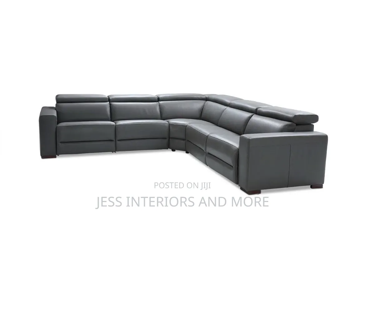 Sofa (Power Recliner Leather "L" Shaped )