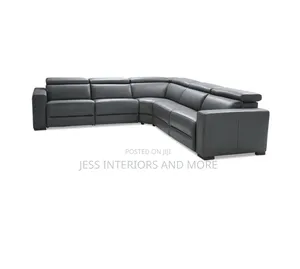 Sofa (Power Recliner Leather "L" Shaped )