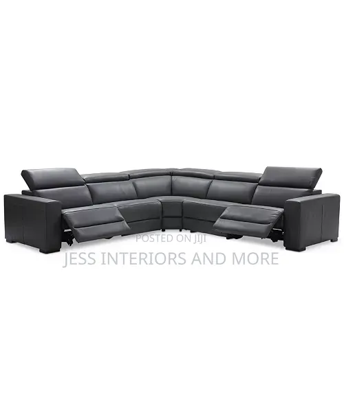 Sofa (Power Recliner Leather "L" Shaped )