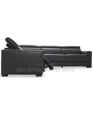 Sofa (Power Recliner Leather "L" Shaped )