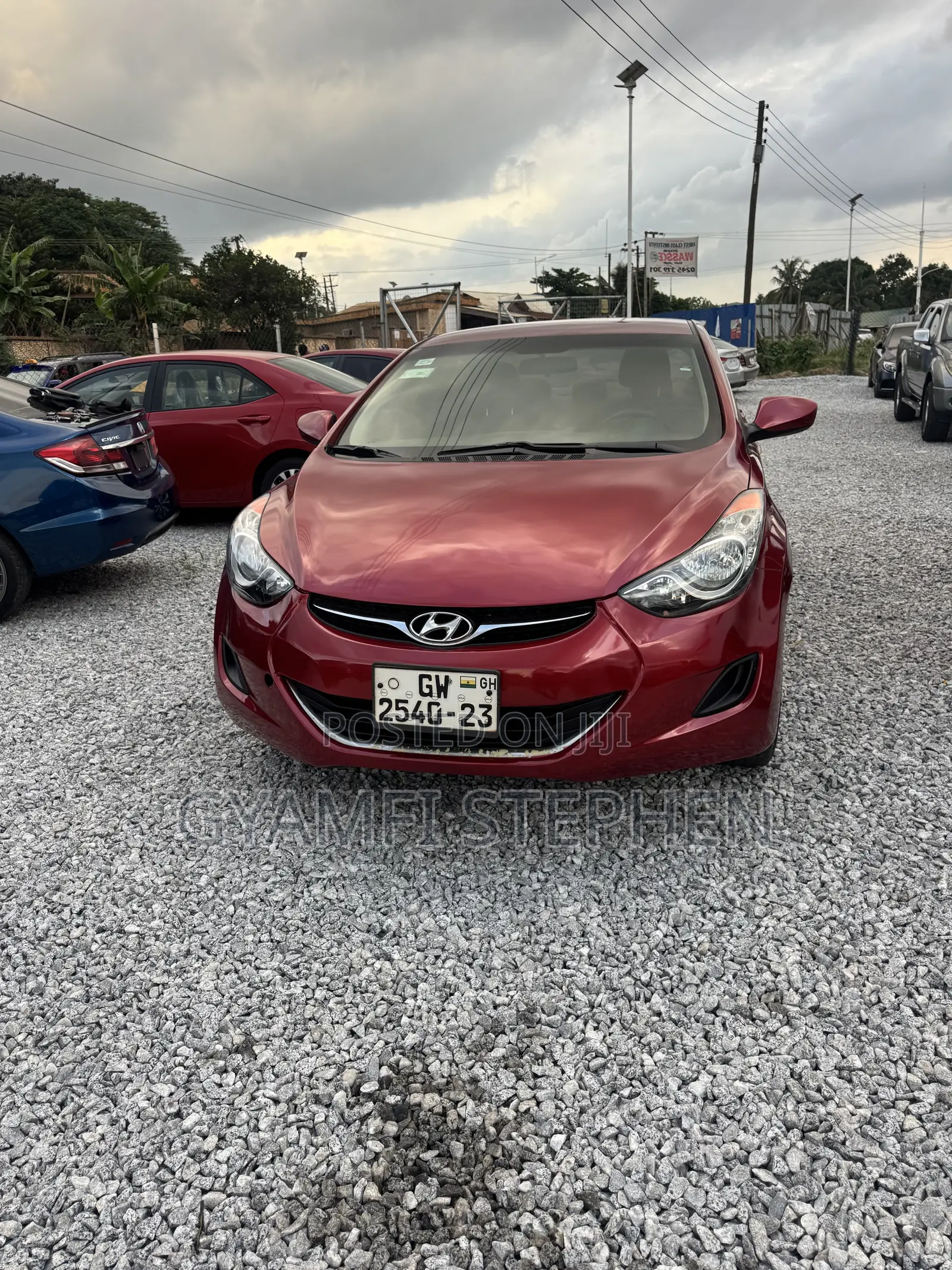 Hyundai Elantra GLS Sedan FWD (1.8L 4cyl 6A) 2013 Red