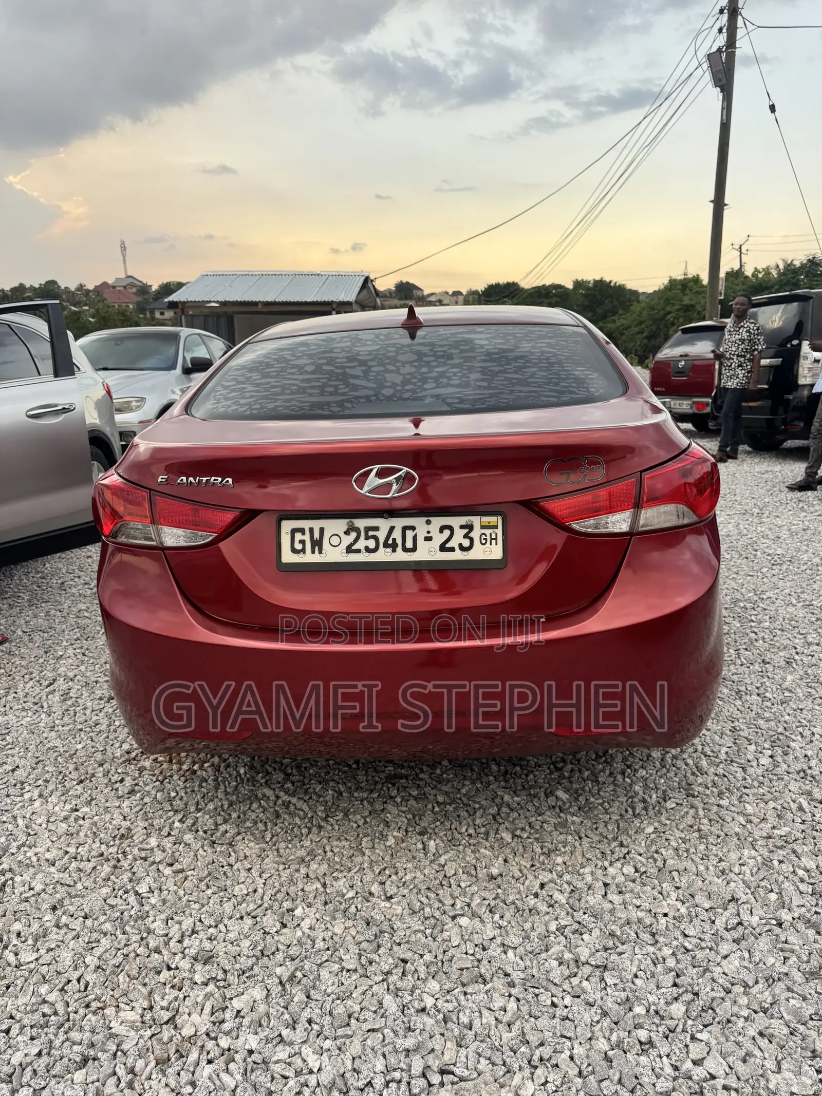 Hyundai Elantra GLS Sedan FWD (1.8L 4cyl 6A) 2013 Red