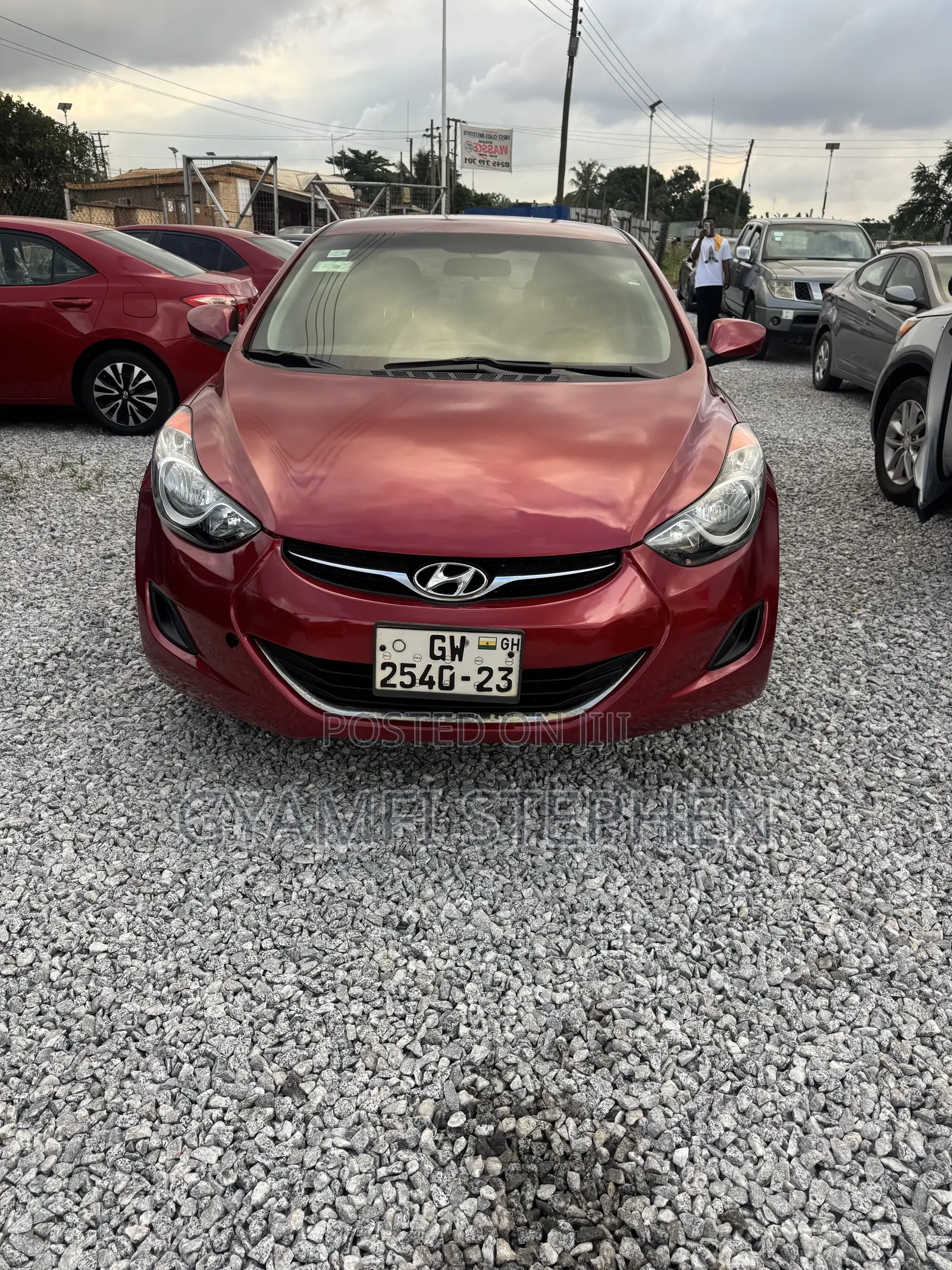 Hyundai Elantra GLS Sedan FWD (1.8L 4cyl 6A) 2013 Red