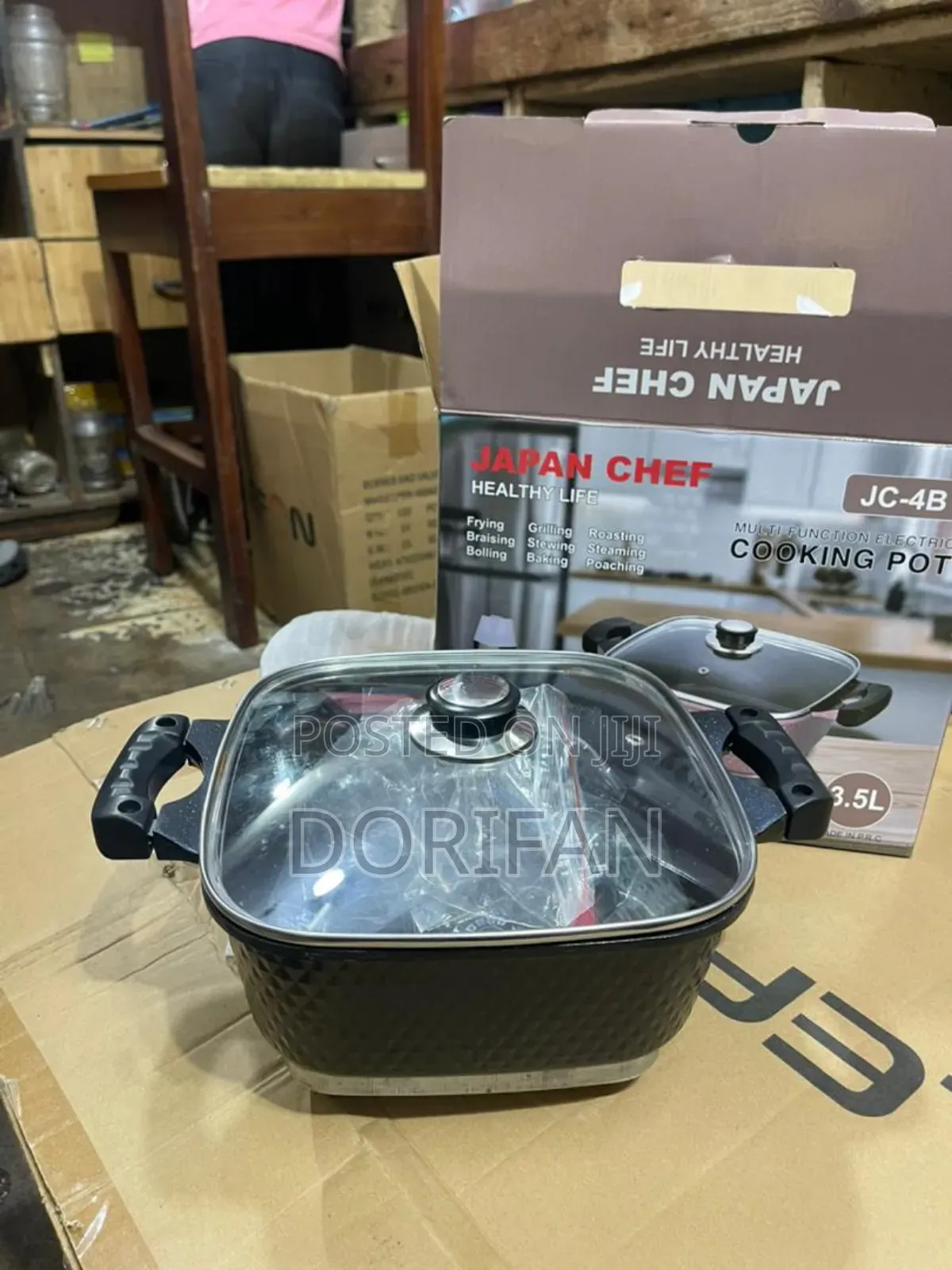Multipurpose Electric Cooking Pots 3.5liters