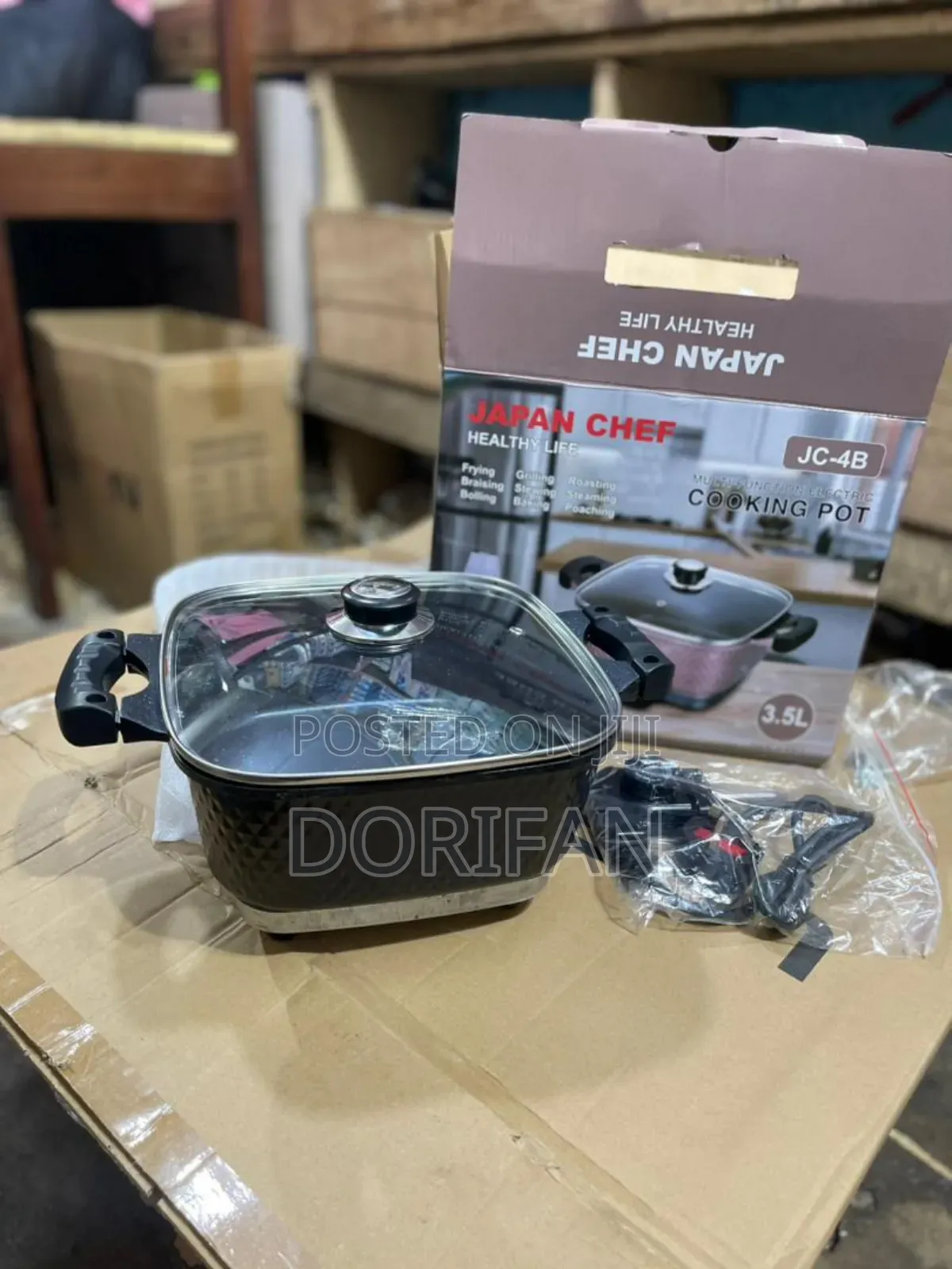 Multipurpose Electric Cooking Pots 3.5liters