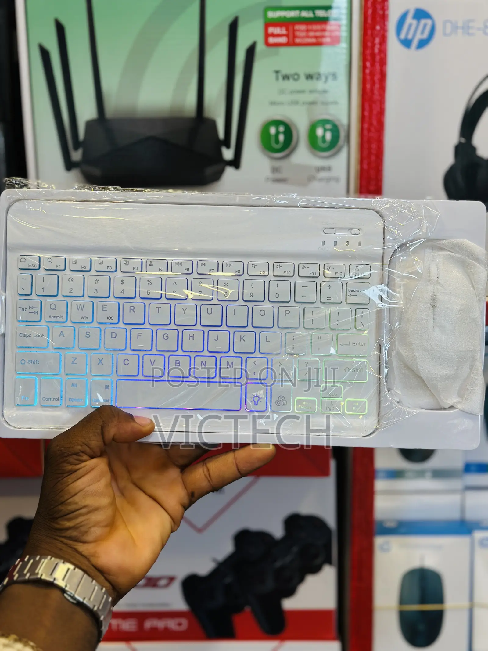Wireless RGB Keyboard and Mouse