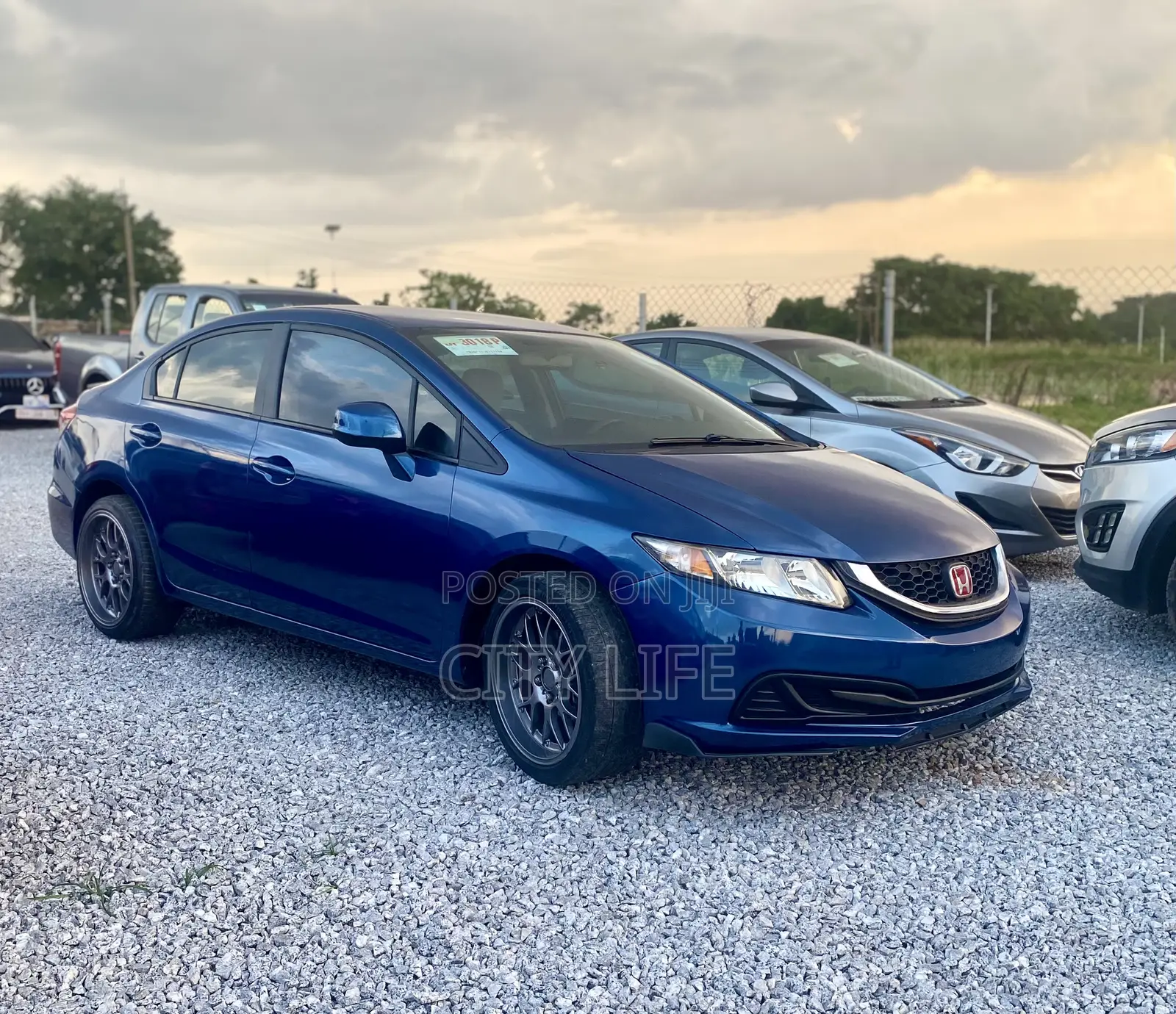 Honda Civic EX 4dr Sedan (1.8L 4cyl CVT) 2014 Blue