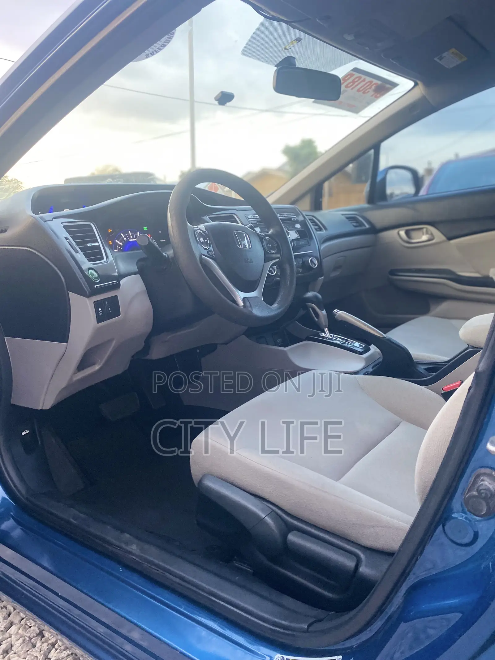 Honda Civic EX 4dr Sedan (1.8L 4cyl CVT) 2014 Blue