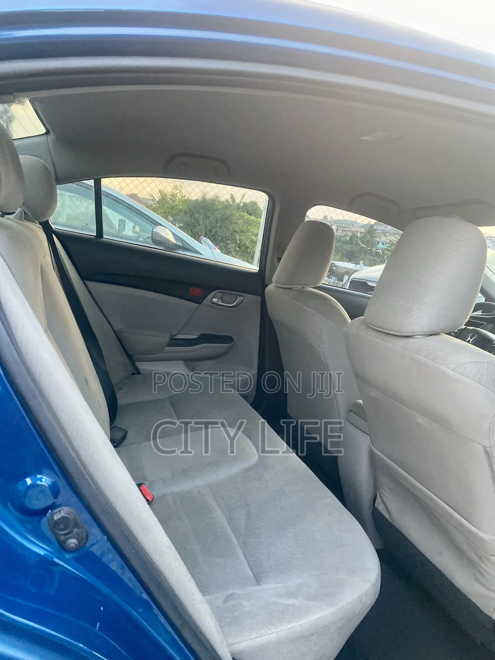 Honda Civic EX 4dr Sedan (1.8L 4cyl CVT) 2014 Blue