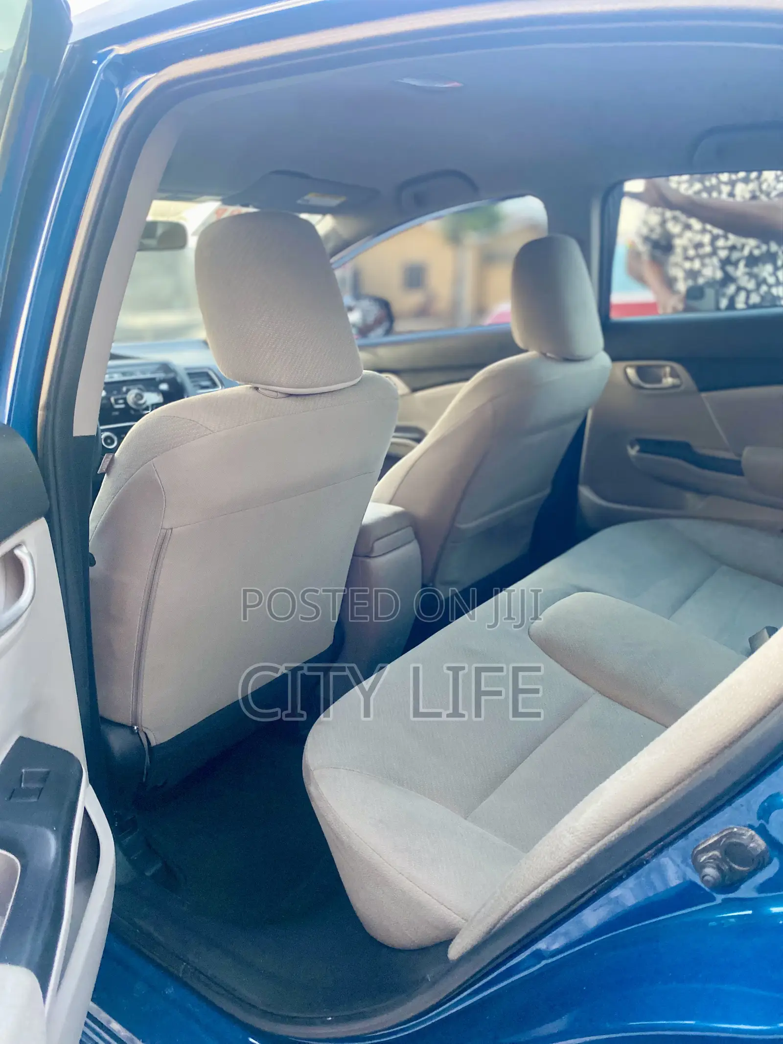 Honda Civic EX 4dr Sedan (1.8L 4cyl CVT) 2014 Blue
