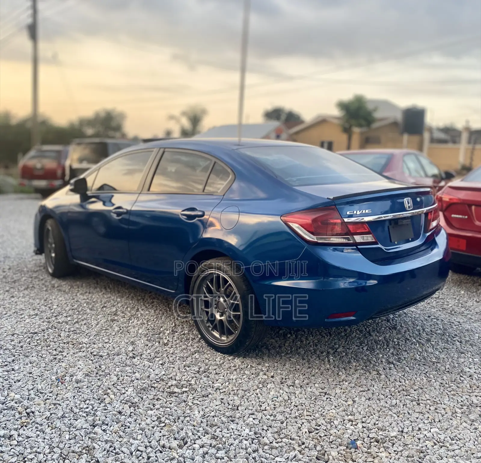 Honda Civic EX 4dr Sedan (1.8L 4cyl CVT) 2014 Blue