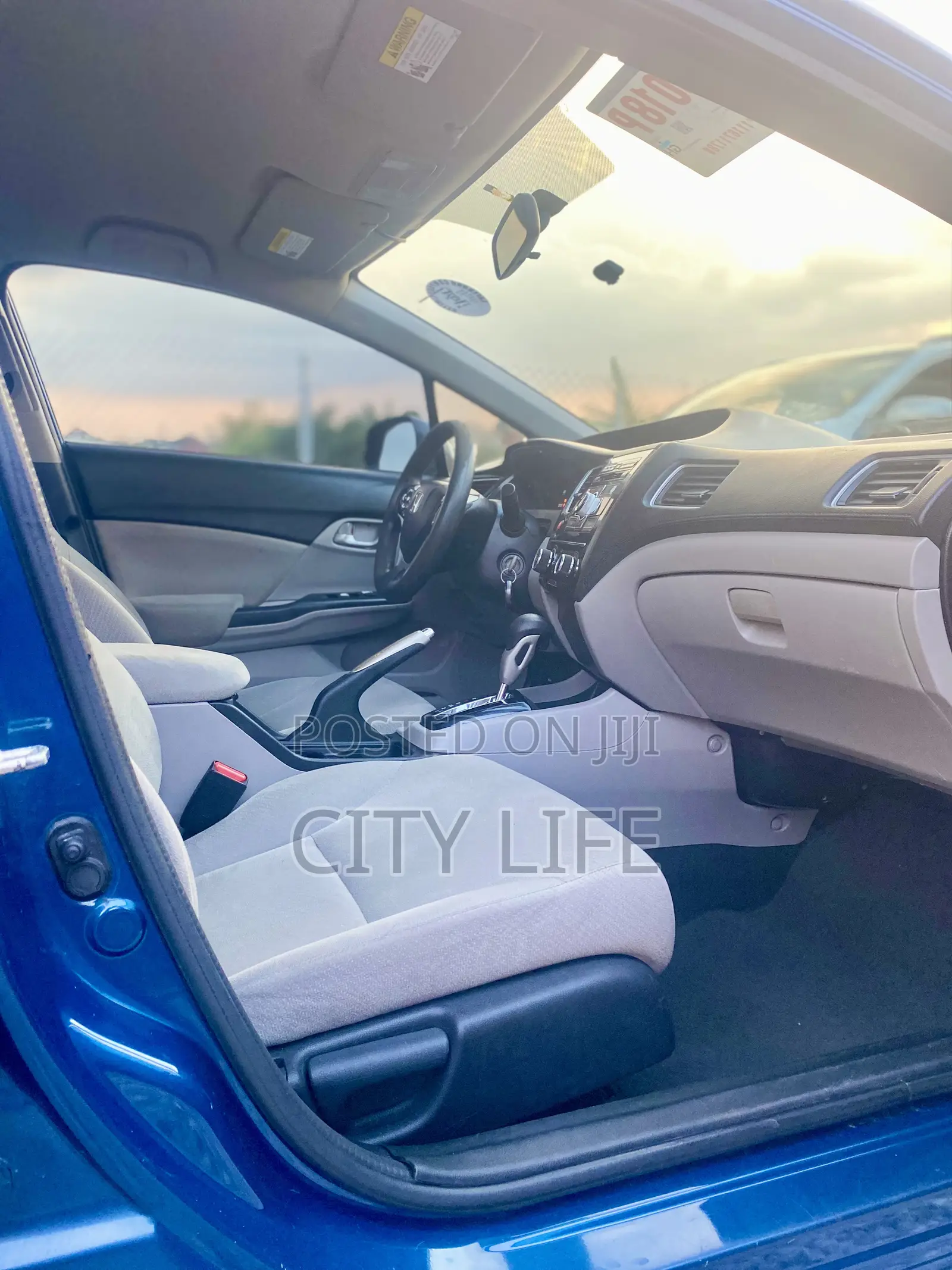 Honda Civic EX 4dr Sedan (1.8L 4cyl CVT) 2014 Blue
