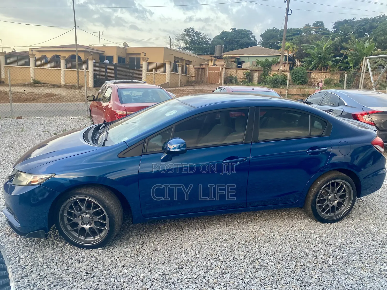 Honda Civic EX 4dr Sedan (1.8L 4cyl CVT) 2014 Blue