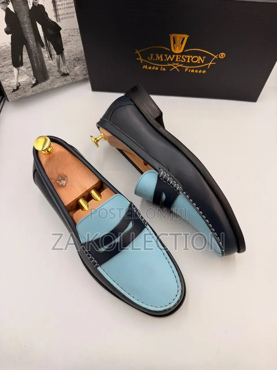 Mens Classic Blue Shoes
