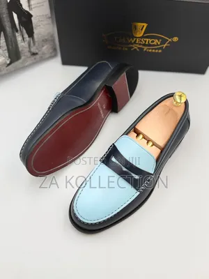 Mens Classic Blue Shoes
