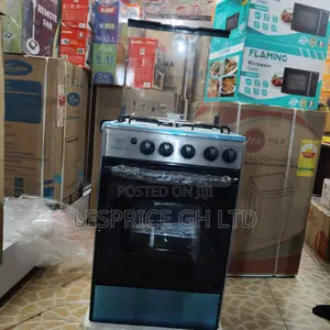 Price Slash on Our Matchless 4 Burner Gas Cooker With Grill Oven