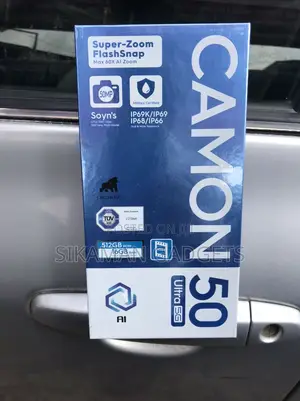 New Tecno Camon 50 Ultra 512 GB Black